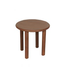 Salontafel Noah 50cm rond mangohout walnoot
