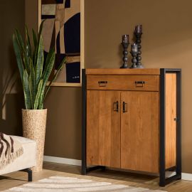 Kabinet Boaz mangohout naturel 100cm