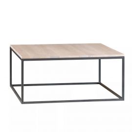 Salontafel Tygo vierkant 100x100 eiken