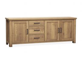 Dressoir Emmen eiken rustiek 234cm