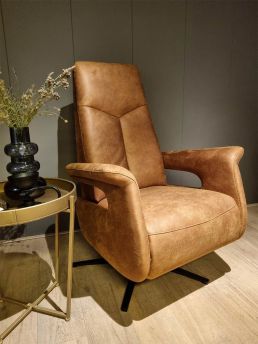 Relaxfauteuil Hoogeveen Bull Camel