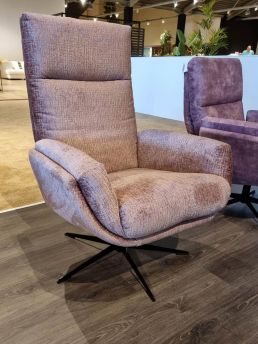 Draaifauteuil Laren Teddystof