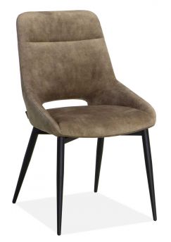 Eetkamerstoel Mars velvet bruin