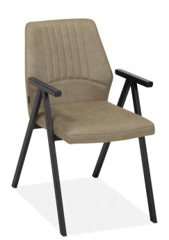 Armstoel Thunder stof groen