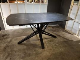 Eettafel Horizon Deckstone Zwart Marmer Uitschuif