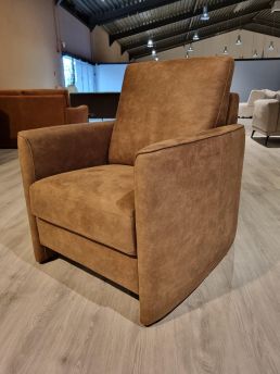 Hoogeveen fauteuil Microleder Bull