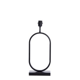 Lampvoet 20x10x45cm Jamiri mat zwart