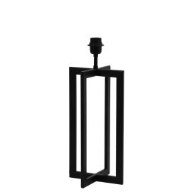 Lampvoet 21x21x46cm Mace mat zwart