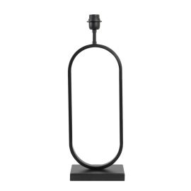 Lampvoet 20x13x55cm Jamiri mat zwart