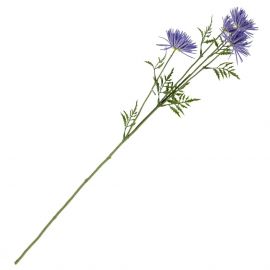Kunstbloem Japanse chrysant 71cm paars