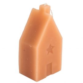 Kaars huis sandstone 11,5 cm