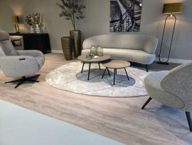 Epe 3-zits bank organische vorm 215cm