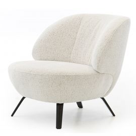 Fauteuil Emst vast ronde vorm