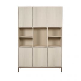Vakkenkast Madison 135cm mangohout zandkleur