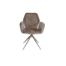 Armstoel 495 Logde 01 Natural draaibaar