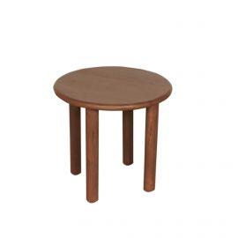 Salontafel Noah 50cm rond mangohout walnoot