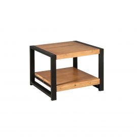 Hoektafel Boaz 80x80 mangohout naturel