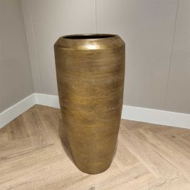 Keramiek XXL Vaas Enschede D36H80CM goud
