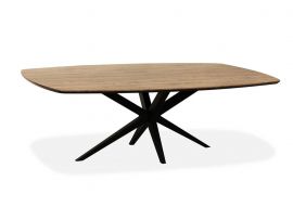 Eetkamertafel Deens Ovaal misty oak 220cm
