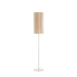 Vloerlamp FRINGE naturel en creme 165cm