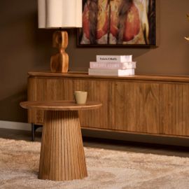 Salontafel Solana mangohout naturel 50cm rond