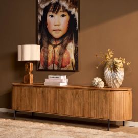 TV Dressoir Solana mangohout naturel 210cm