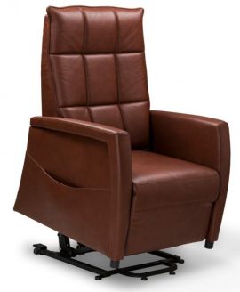 Relax sta-op fauteuil Almelo M Leder