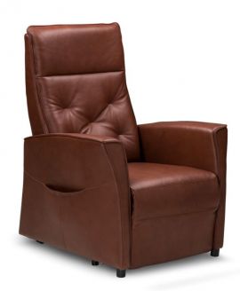 Relax sta-op fauteuil Hengelo M Leder