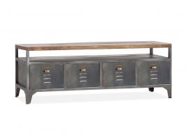 TV Dressoir Player IJzer/Hout