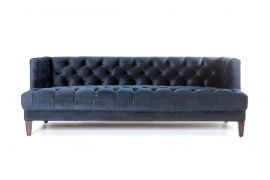Vogue 3-zitsbank Velvet Blauw