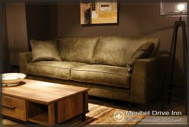 Colorado 3-zitsbank 236cm Velvetstof taupe