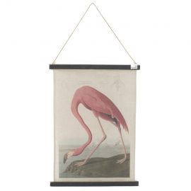 Wandkaart Flamingo 55x75cm