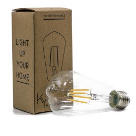 LED lamp 2 watt niet-dimbaar peer groot