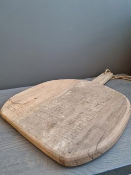 Broodplank hout met touw