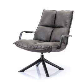 Fauteuil Mitchell Topper antraciet