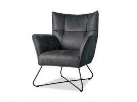 Fauteuil Dedemsvaart Bull Antraciet 67