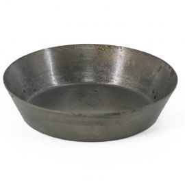 Metalen schaaltje zink 10cm