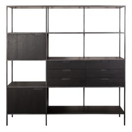 Wandkast Madison dark 180cm acaciahout