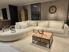 Popoline Loungebank XL Ecru Wit