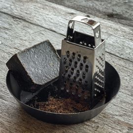 Mini rasp metaal chroom