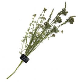 Decoratietak kunstbloem groene knoppen