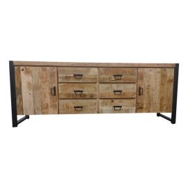 Dressoir Boaz mangohout naturel 200cm