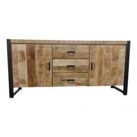 Dressoir Boaz mangohout naturel 160cm